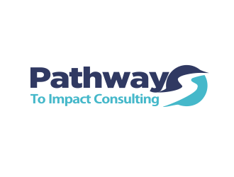 Pathways To Impact Consulting logo design by YONK