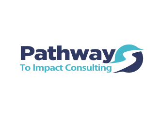 Pathways To Impact Consulting logo design by YONK