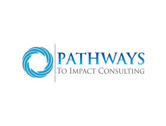 Pathways To Impact Consulting logo design by ROSHTEIN