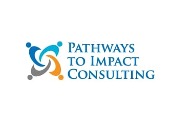 Pathways To Impact Consulting logo design by Marianne