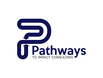 Pathways To Impact Consulting logo design by nona
