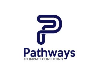 Pathways To Impact Consulting logo design by nona