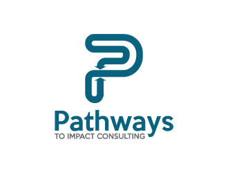 Pathways To Impact Consulting logo design by nona