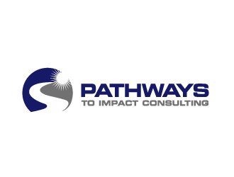 Pathways To Impact Consulting logo design by bluespix