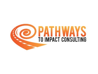 Pathways To Impact Consulting logo design by Gaze