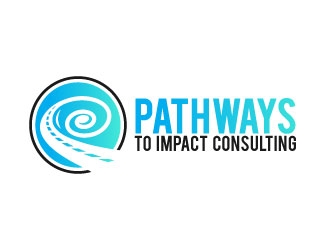 Pathways To Impact Consulting logo design by Gaze