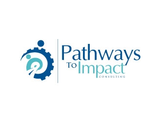 Pathways To Impact Consulting logo design by sanworks