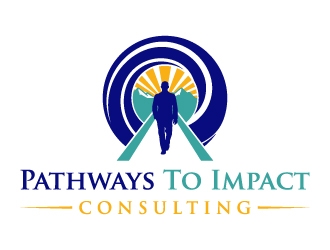Pathways To Impact Consulting logo design by dchris