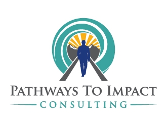 Pathways To Impact Consulting logo design by dchris
