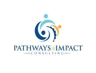 Pathways To Impact Consulting logo design by sanworks