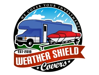 Weather Shield Covers logo design by Aelius