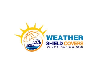 Weather Shield Covers logo design by Gaze