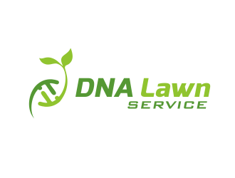 DNA Lawn Service logo design by YONK