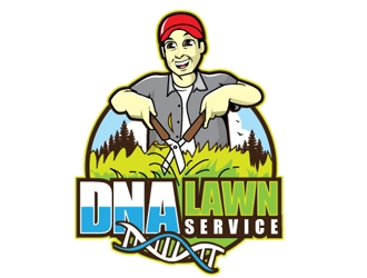 DNA Lawn Service logo design by gogo