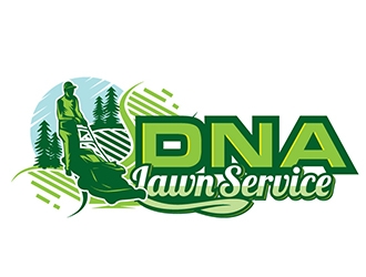 DNA Lawn Service logo design by gogo