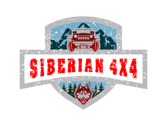 Siberian 4X4 logo design by BlessedArt