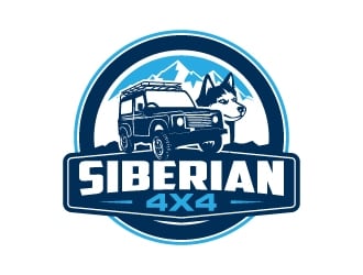 Siberian 4X4 logo design by jaize