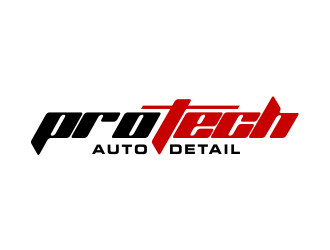 PRO TECH AUTO DETAIL logo design by Girly