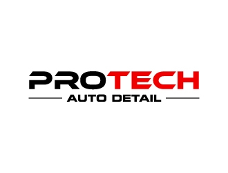 PRO TECH AUTO DETAIL logo design by labo