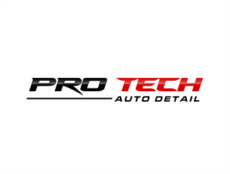 PRO TECH AUTO DETAIL logo design by evdesign