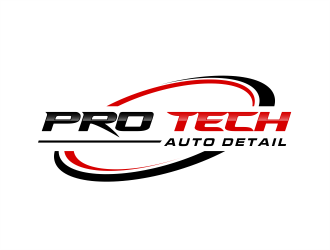 PRO TECH AUTO DETAIL logo design by evdesign