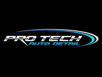 PRO TECH AUTO DETAIL logo design by daywalker