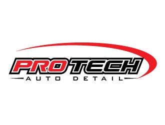 PRO TECH AUTO DETAIL logo design by usef44