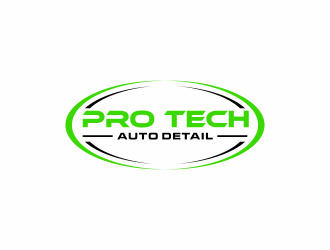 PRO TECH AUTO DETAIL logo design by ammad