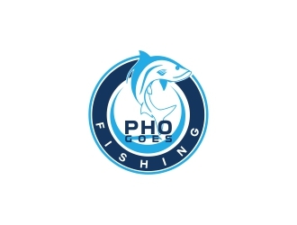 Pho Goes Fishing logo design by amazing