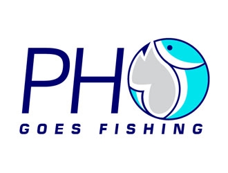 Pho Goes Fishing logo design by frontrunner