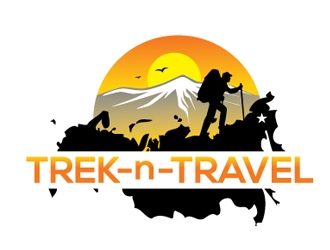 Trek-n-Travel logo design by gogo