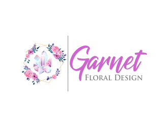 Garnet Floral Design logo design by ROSHTEIN