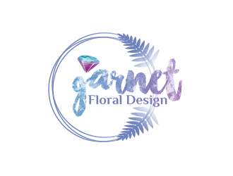 Garnet Floral Design logo design by serprimero
