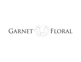 Garnet Floral Design logo design by dollart