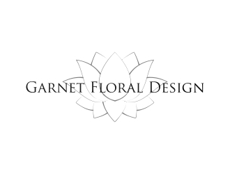 Garnet Floral Design logo design by falah 7097
