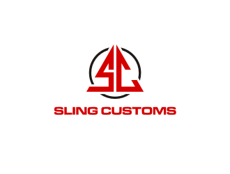 SLING CUSTOMS  logo design by narnia