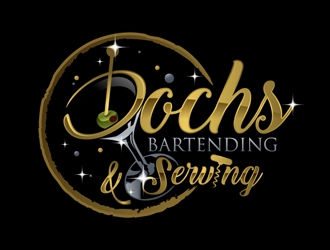 Dochs Bartending & Serving logo design by DreamLogoDesign