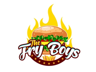 The Fry Boys logo design by DreamLogoDesign