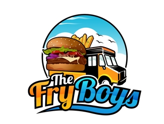 The Fry Boys logo design by DreamLogoDesign