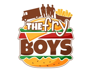The Fry Boys logo design by DreamLogoDesign