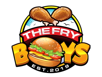 The Fry Boys logo design by DreamLogoDesign