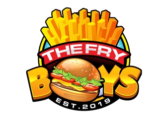 The Fry Boys logo design by DreamLogoDesign