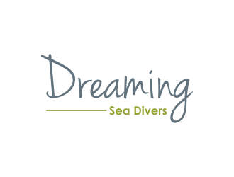 Dreaming Sea Divers logo design by BlessedArt