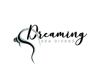 Dreaming Sea Divers logo design by Suvendu