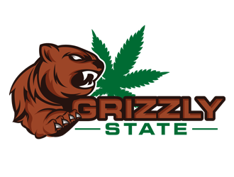 Grizzly state logo design by chuckiey