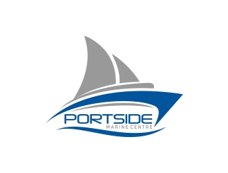 PORTSIDE Marine Centre logo design by CreativeKiller