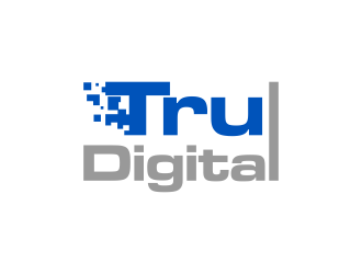 TruDigital logo design by ArRizqu