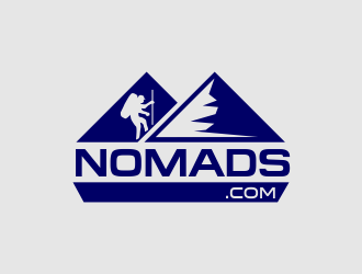 Nomads.com logo design by AisRafa