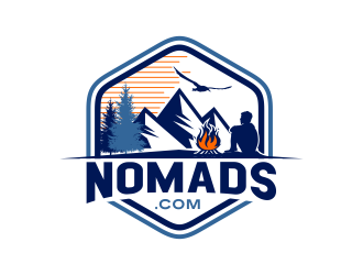 Nomads.com logo design by AisRafa