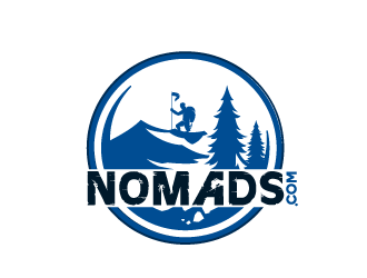 Nomads.com logo design by tec343